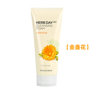 菲詩小鋪（THE FACE SHOP）韓國TheFaceShop菲詩小鋪泡沫洗面奶深層清潔控油補水潔面乳男女 170g 金盞花