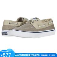 斯佩里（Sperry Top-Sider）男鞋戶外運動休閑鞋低幫系帶夏季單鞋板鞋舒適百搭日常9340943 SW Oyster/Khaki卡其色 10.5=43.5