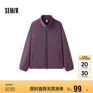 森馬（Semir）夾克男冬抗靜電外套搖粒絨情侶上衣109724108203