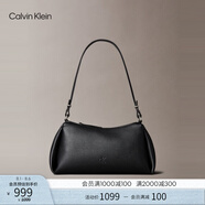 Calvin Klein女包25春夏新款休閑通勤字母印花單肩枕頭包腋下包禮物4K3082G