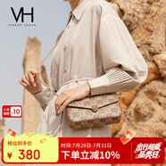 VANESSA HOGAN【送禮推薦】VH女包山茶花信封包高級感包包老花鏈條包單肩斜挎包