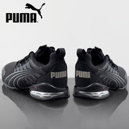 彪馬（PUMA）跑步鞋男鞋 2025秋季新款網(wǎng)面鞋透氣運動(dòng)鞋輕便軟底緩震跑步鞋 379601-01/ 黑色-淺灰色-紅色 42 內長(cháng)270