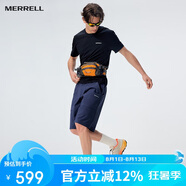 Merrell戶外越野跑鞋VAST SKY長空男女防滑耐磨輕量跑山越野鞋MR03桔紅37