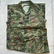 新式正版迷彩服叢林荒漠原廠冬季夏季戶外防刮耐磨訓(xùn)練服上衣褲子 星綠色夏【衣+褲】 170/92-96