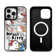 CASETIFY聯(lián)名吐司趴趴Hello Kitty凱蒂貓適用iphone16手機殼15promax蘋(píng)果1 CASE[cc590吐司趴趴kitty]銀色1 iPhone16ProMax
