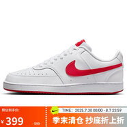 耐克（NIKE）男子運動(dòng)休閑鞋COURT VISION運動(dòng)鞋HF1744-101 大學(xué)紅 42.5 