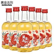 黃金法則果酒低度微醺甜酒零添加鮮果糯米發(fā)酵水果酒冬釀酒男士女士 紅棗枸杞酒10度330ml*6