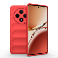 傲殼適用OPPOA3Pro手機(jī)殼氣囊防摔a3pro硅膠殼PJY110防污耐臟全包邊鏡頭保護(hù)套潮 【幻盾】紅色 OPPO A3 Pro