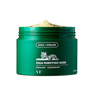 VT薇締老虎積雪草清潔泥膜面膜補水保濕控油祛痘去角質(zhì)涂抹式男女 積雪草清潔面膜 120g