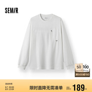 森馬（Semir）[商場同款]XCNSPACE航天合作系列T恤男涼感2025秋裝101525101102