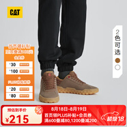 CAT卡特休閑鞋工裝鞋男女同款鞋戶外休閑舒適透氣板鞋Hex+七夕禮物 深棕色 37