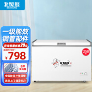 北極熊（BEIJIXIONG）小冰柜家用小型冷凍保鮮迷你冷藏商用臥式冷柜儲母乳柜節(jié)能省電 單門單溫258升【一級能效 全國聯(lián)保】 258L