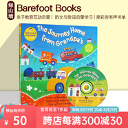 The Journey Home from Grandpa’s 英文原版兒童繪本 Barefoot Books 廖彩杏推薦 附CD 常青藤爸爸推薦 邊聽(tīng)邊學(xué) 親子教育互動(dòng)啟蒙 綠山墻
