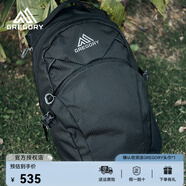 GREGORY格里高利 nano蜂鳥登山包 男女旅行通勤雙肩背包18L 城市輕戶外 18L-奧普蒂克黑（25年新款）