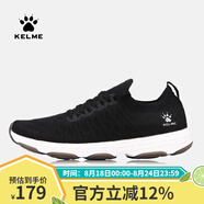 KELME/卡爾美運(yùn)動(dòng)鞋女防滑舒適休閑鞋輕便鞋子慢跑鞋66832502 黑色 36