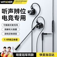 智國者【TOP榜第1名】游戲耳機有線(xiàn)電腦電競入耳圓頭吃雞麥克風(fēng)二合一筆記本3.5mm專(zhuān)用和平精英聽(tīng)聲辯位