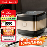 大松（TOSOT）格力電飯煲4-5人家用電飯鍋4L微壓力4段IH加熱智能多功能煮粥煲湯帶蒸屜健康糙米發(fā)芽飯GDCF40X80C