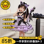 G.DUCKKIDS庫洛米衣服女童兒童連衣裙夏季洛麗塔公主裙生日裙子春秋圣誕服裝 紫色裙子2406款 夏季 150 建議身高140-150cm11-12歲