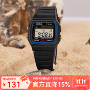 卡西歐手表 時(shí)尚簡(jiǎn)約復(fù)古小方塊 潮流運(yùn)動(dòng)百搭電子表學(xué)生表考試表 F-91W-1 店長(zhǎng)推薦