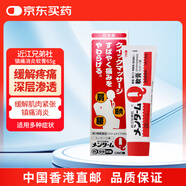 近江兄弟社鎮痛消炎軟膏神經(jīng)痛腰痛肩痛風(fēng)濕痛肌肉痛65g膏 日本進(jìn)口