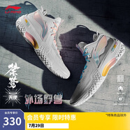 李寧桀驁?zhí)焓够@球鞋男鞋穩(wěn)定高回彈透氣籃球外場鞋ABFT035