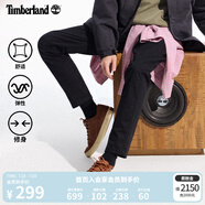 添柏嵐（Timberland）官方男裝長褲春季戶外休閑卡其褲彈性修身|A2A49 A2A49001/黑色 31