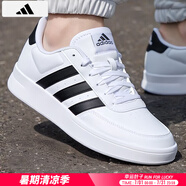 阿迪達斯 （adidas）板鞋男鞋 2025夏季新款運動鞋低幫透氣休閑鞋耐磨輕便小白鞋 透氣小白鞋/新到貨/熱銷款 42 （內(nèi)長260mm）