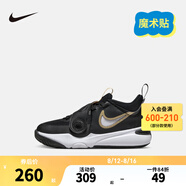 NIKE 耐克兒童籃球運動鞋TEAM HUSTLE D12魔術(shù)貼易穿脫男女童實戰(zhàn)球鞋 DV8994-004（HUSTLE D 11） 35 【建議腳長22cm】
