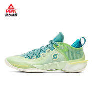 匹克（PEAK）態(tài)極閃現6代籃球鞋新款透氣輕便實(shí)戰球鞋運動(dòng)鞋比賽專(zhuān)業(yè)男鞋氣墊 開(kāi)心果綠/貽貝綠 39