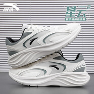安踏（ANTA）男鞋星云2運(yùn)動(dòng)鞋子男2025夏季新款網(wǎng)面透氣減震跑步鞋輕質(zhì)休閑鞋 白綠 39