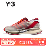 Y-3【 雙11】 y3 S-GENDO RUN休閑鞋男女同款減震運動款52JQ2463 白色紅色 40 (245mm) UK6.5