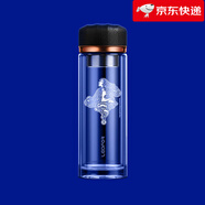 雷德夫（LEIDFOR） 【十二星座】雙層玻璃杯茶杯水杯 雙子座_400ml