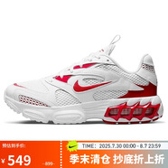 耐克NIKE女子 休閑鞋 透氣 ZOOM AIR FIRE 運動鞋 CW3876-101白38.5