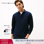 Tommy Hilfiger25新款秋冬男裝商務(wù)休閑純色小繡標修身長(cháng)袖T恤POLO衫05259