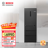 博世（BOSCH）406L多門四開門風(fēng)冷無(wú)霜M6冰箱 超薄機(jī)身家用變頻電冰箱 一級(jí)能效 智能互聯(lián) A97TI以舊換新 魔術(shù)變溫空間