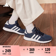 adidas RUN 60s 2.0復(fù)古休閑舒適跑步鞋男女阿迪達(dá)斯官方輕運(yùn)動 牛仔藍(lán)/白 40