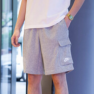 耐克（NIKE）短褲男褲2025夏季健身褲戶外訓(xùn)練褲子跑步透氣休閑褲運(yùn)動(dòng)褲DX0750 DD7015-063黑色大口袋工裝褲 S 建議體重90-120斤身高155-165