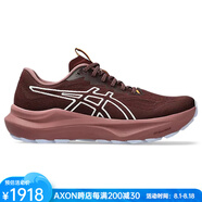 亞瑟士（asics）女鞋跑步鞋25夏季新品公路跑鞋運(yùn)動(dòng)鞋GT-2000 14 TR緩震越野跑鞋 Dark Red深紅色 40 碼/美碼8.5