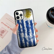鮮程可適用蘋果iPhone15手機殼烏拉圭國旗手機殼手機殼來圖定制適用三星 001 iPhone16plus