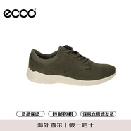 愛步（ECCO）休閑皮鞋男 牛皮運(yùn)動(dòng)鞋 歐文511734 55894灰褐色 41