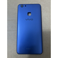 溥畔適用vivo y79電池蓋全新手機后蓋前殼中框卡托開(kāi)機音 y79藍色后蓋 外殼