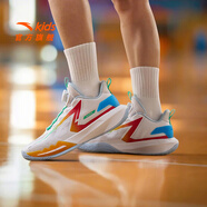 安踏兒童籃球鞋男童鞋子皮網(wǎng)面透氣運(yùn)動鞋實(shí)戰(zhàn)耐磨防滑中大童訓(xùn)練球鞋 安踏白/經(jīng)典紅/亞海藍(lán)-1 35