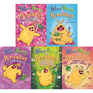 英文原版 麥克米倫漫畫(huà) Blue,Barry & Pancakes Bad Kitty Graph 兔子 蠕蟲(chóng)和青蛙的故事 5冊精裝 (兒童友誼)