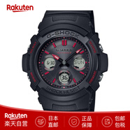 卡西歐（CASIO）太陽能電波手表G-SHOCK運(yùn)動(dòng)表自動(dòng)對(duì)時(shí)AWG-M100系列日版 日本直郵 AWG-M100FP-1A4JR
