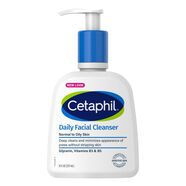 絲塔芙（Cetaphil）洗面奶潔面乳 深層清潔去除污垢 多余油脂 彩妝殘留 適合油性皮膚 8oz/237ml