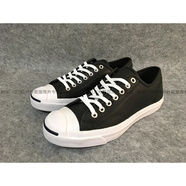 匡威（Converse）【專柜實(shí)貨現(xiàn)拍】黑色牛皮經(jīng)典款開(kāi)口笑101503101509官方旗艦正品 黑色 101503/1S692 35