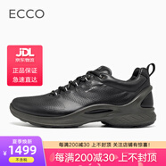 ECCO愛步運(yùn)動(dòng)鞋 低幫系帶休閑耐磨跑步鞋小經(jīng)典健步鞋 837514【現(xiàn)貨】 黑色837514-01001 42