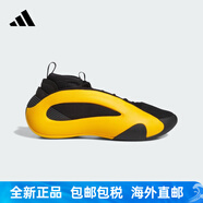 阿迪達斯 （adidas）哈登8代簽名版中高幫boost籃球鞋男子新款 深黃/黑色/