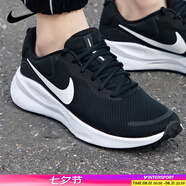 耐克（NIKE）跑步鞋男鞋 2025新款夏季運動(dòng)鞋輕便低幫休閑鞋緩震慢跑鞋 革命7/經(jīng)典黑白/泡棉緩震 【標準版】 42.5