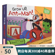 漫威復仇者聯(lián)盟分級讀物 World of Reading Marvel Meet the Super Heroes 英文原版幼兒英語啟蒙 初級圖畫故事 綠山墻 Grow Up, Ant-Man! 紙板